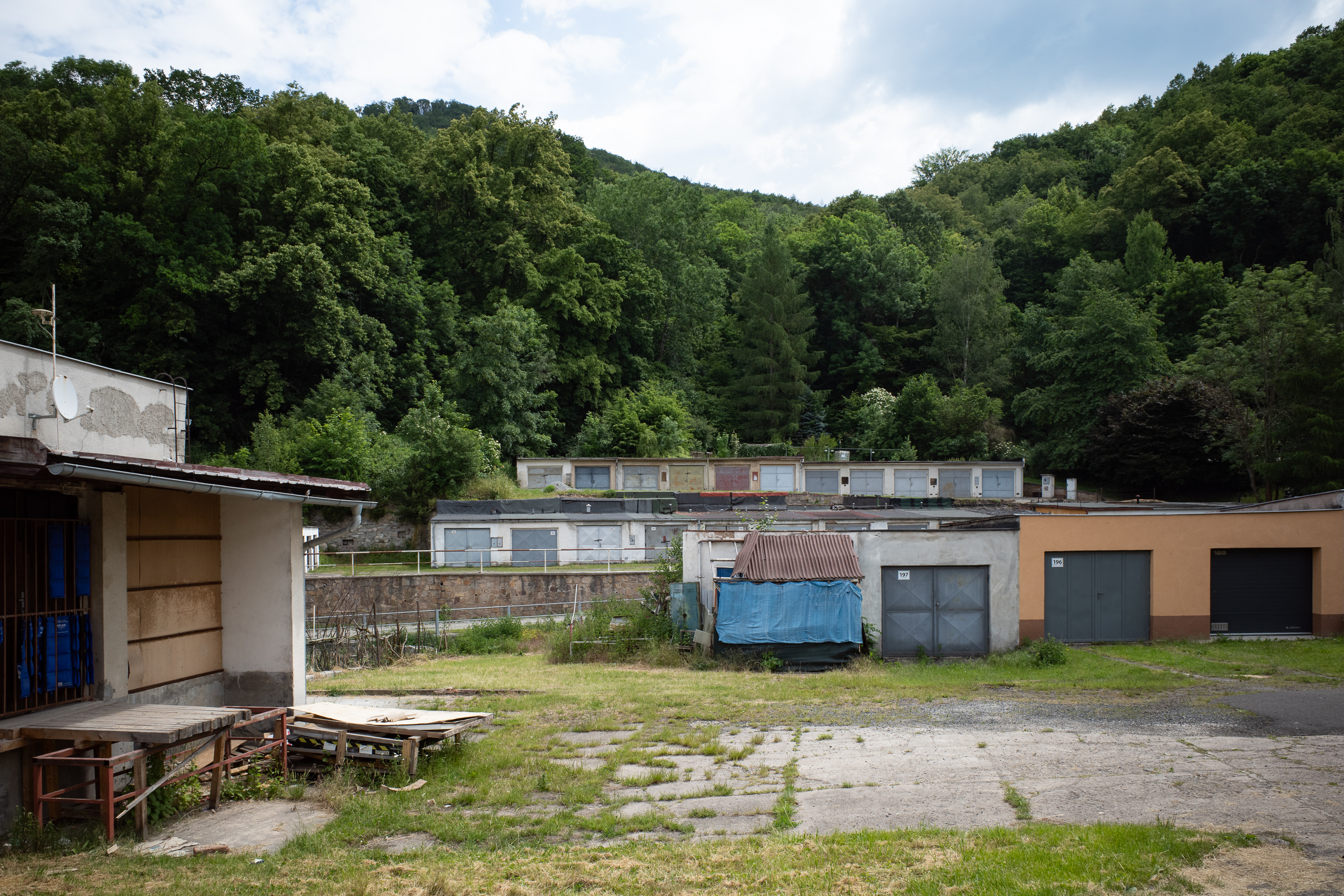 Erste Sandsteinformationen der Sächsischen Schweiz